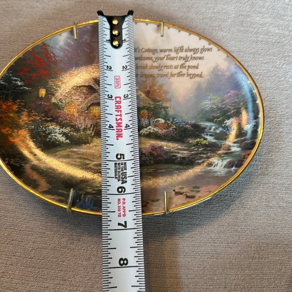 Thomas Kinkade Porcelain Plate - Picture 3 of 7